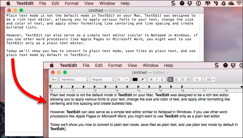 notepad for mac txt
